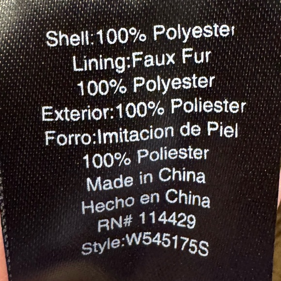 Whispering Smith Jacket Size XXL Brown Faux Suede Sherpa Lined Full Zip Western - Picture 15 of 16